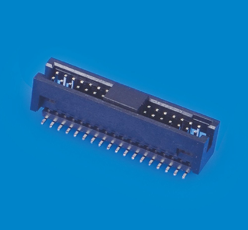 1.27 2x18P立贴里加塑加内柱 H5.7
